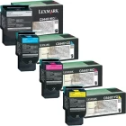 Комплект картриджей Lexmark C544X1KG + C544X1CG + C544X1MG + C544X1YG