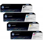 Комплект картриджей HP CE310A + CE311A + CE312A + CE313A (126A)