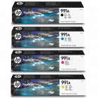 Комплект картриджей HP 991A (M0J74AE + M0J78AE + M0J82AE + M0J86AE)