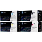 Комплект картриджей HP CE400A + CE401A + CE402A + CE403A (507A)