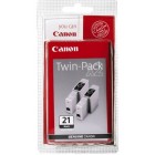 Комплект картриджей Canon BCI-21Bk Twin Pack