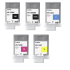 Комплект картриджей Canon PFI-120 (MBK,BK,M,C,Y) 5шт х 130мл