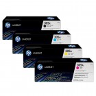 Комплект картриджей HP CE410X + CE411A + CE412A + CE413A (305X + 305A)