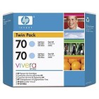 Картридж HP 70 (CB351A) 2-pack