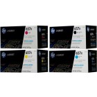 Комплект картриджей HP 657X (CF470X + CF471X  + CF472X + CF473X)