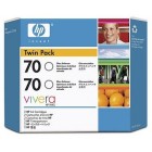 Картридж HP 70 (CB350A) 2-pack