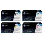 Комплект картриджей HP Q6000A + Q6001A + Q6002A + Q6003A (124A)