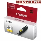 Картридж Canon CLI-451Y