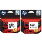 Комплект картриджей HP 650 (CZ101AE + CZ102AE)