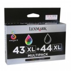 Набор картриджей Lexmark №43XL+№44XL (80D2966E)