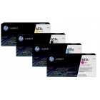 Комплект картриджей HP CE340A + CE341A + CE342A + CE343A (651A)
