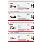 Комплект картриджей Canon 069HBK + 069HC + 069HM + 069HY