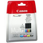 Комплект картриджей Canon PGI-451Bk/C/M/Y