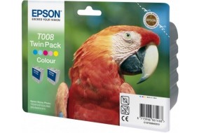 Комплект картриджей Epson T008 (C13T00840310)