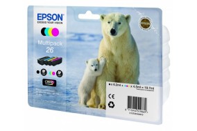 Комплект картриджей Epson 26 (C13T26164010)