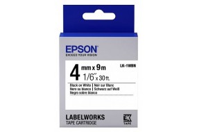 Картридж Epson LK-1WBN (C53S651001)