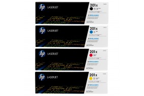 Комплект картриджей HP CF400X + CF401X + CF402X + CF403X (201X)
