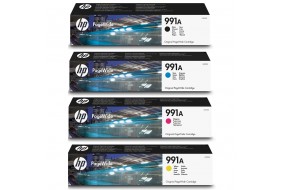 Комплект картриджей HP 991A (M0J74AE + M0J78AE + M0J82AE + M0J86AE)