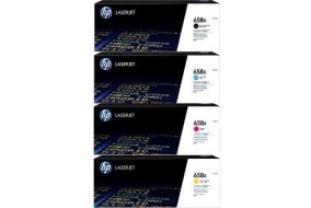 Комплект картриджей HP W2000X + W2001X + W2002X + W2003X (658X)