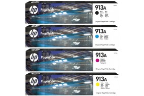Комплект картриджей HP 913A (F6T77AE + F6T78AE + F6T79AE + L0R95AE)