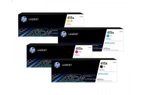 Комплект картриджей HP W2030X + W2031A + W2032A + W2033A (415X + 415A)