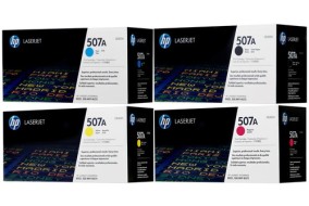 Комплект картриджей HP CE400A + CE401A + CE402A + CE403A (507A)