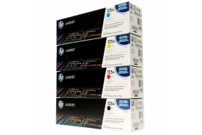 Комплект картриджей HP CB540A + HP CB541A + HP CB542A + HP CB543A (125A)