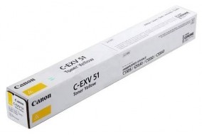 Картридж Canon C-EXV51 Y (0484C002)