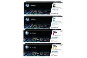 Комплект картриджей HP CF540X + CF541X + CF542X + CF543X (203X)