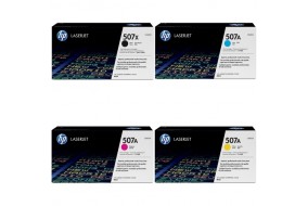 Комплект картриджей HP CE400X + CE401A + CE402A + CE403A (507X + 507A)