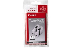 Комплект картриджей Canon BCI-21Bk Twin Pack