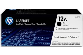 Картридж HP 12A (Q2612AD) Двойная упаковка