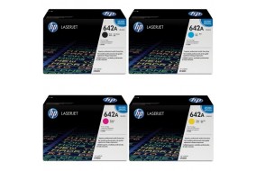 Комплект картриджей HP 642A (CB400A + CB401A + CB402A + CB403A)
