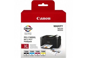 Комплект картриджей Canon PGI-1500XL Bk/C/M/Y Multi Pack