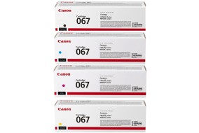Комплект картриджей Canon 067BK + 067C + 067M + 067Y