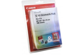 Картридж Canon CL-41 + фотобумага Canon GP-501