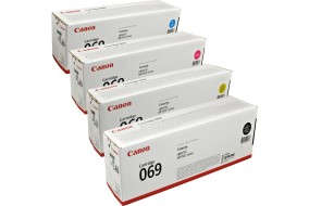 Комплект картриджей Canon 069BK + 069C + 069M + 069Y