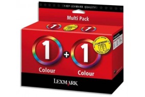 Набор картриджей Lexmark №1+№1 (80D2955E)