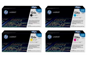 Комплект картриджей HP Q6000A + Q6001A + Q6002A + Q6003A (124A)