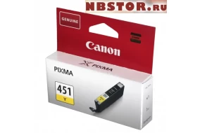 Картридж Canon CLI-451Y