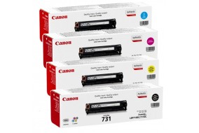 Комплект картриджей Canon 731Bk + 731C + 731M + 731Y