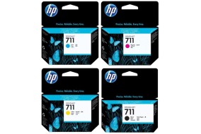 Комплект картриджей HP 711 (CZ130A + CZ131A + CZ132A + CZ133A) Уценка!