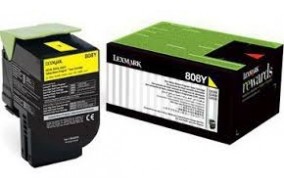 Картридж Lexmark 808Y (80C80Y0)