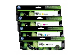 Комплект картриджей HP CN625AE + CN626AE + CN627AE + CN628AE (970XL + 971XL) Уценка!