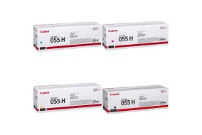 Комплект картриджей Canon 055HBk + 055HC + 055HM + 055HY
