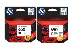 Комплект картриджей HP 650 (CZ101AE + CZ102AE)