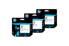 Комплект печатающих головок HP 72 (C9380A + C9383A + C9384A) Уценка!