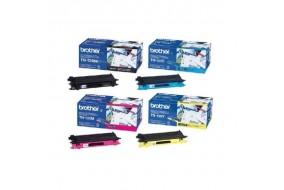 Комплект картриджей Brother TN-130Bk + TN-130C + TN-130M + TN-130Y
