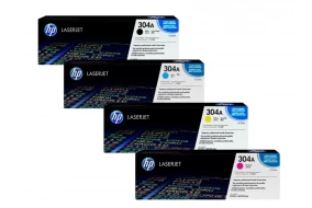 Комплект картриджей HP CC530A + CC531A + CC532A + CC533A (304A)