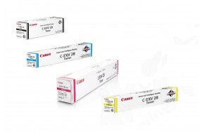 Комплект картриджей Canon C-EXV28BK + Canon C-EXV28C + Canon C-EXV28M + Canon C-EXV28Y